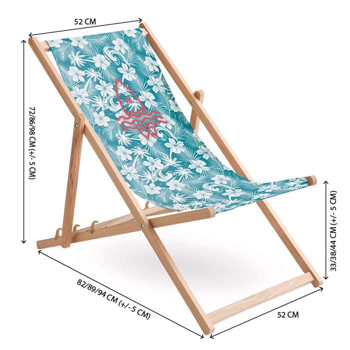 Classic beach chair with removable cover | Custom made