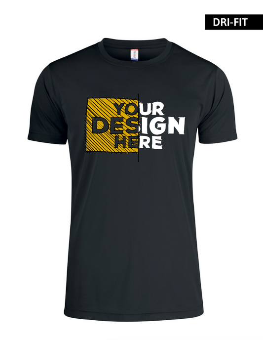 T-shirt Homme en polyester - Clique
